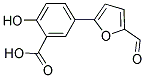 5-(5-FORMYL-2-FURYL)-2-HYDROXYBENZOIC ACID Struktur