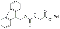FMOC-GLY-PEG-PS Struktur