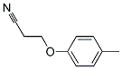 3-(P-TOLYLOXY)PROPANENITRILE Struktur