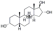 5-BETA-ANDROSTAN-3-ALPHA, 16-ALPHA, 17-BETA-TRIOL Struktur