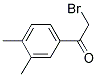 2-BROMO-1-(3,4-DIMETHYL-PHENYL)-ETHANONE Struktur