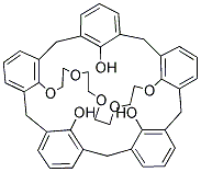 P-TERT-BUTYLCALIX[5]ARENE-CROWN-5-COMPLEX Struktur