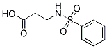 3-[(PHENYLSULFONYL)AMINO]PROPANOIC ACID Struktur