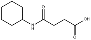 4-(CYCLOHEXYLAMINO)-4-OXOBUTANOIC ACID Struktur