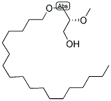 1-O-OCTADECYL-2-O-METHYL-SN-GLYCEROL Struktur