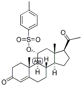 11-ALPHA-HYDROXYPROGESTERONE TOSYLATE Struktur