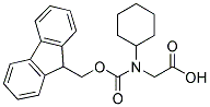 FMOC-N-(CYCLOHEXYL)-GLYCINE Struktur