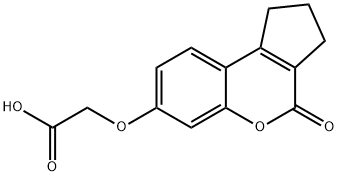 (4-OXO-1,2,3,4-TETRAHYDRO-CYCLOPENTA[C]CHROMEN-7-YLOXY)-ACETIC ACID price.