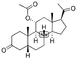 5-BETA-PREGNAN-11-ALPHA-OL-3,20-DIONE ACETATE Struktur