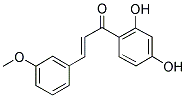 2',4'-DIHYDROXY-3-METHOXYCHALCONE Struktur