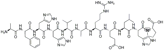 ALA-PHE-HIS-HIS-VAL-ALA-ARG-GLU-LEU-HIS-PRO Struktur