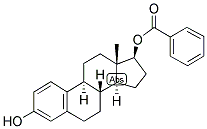 1,3,5(10)-ESTRATRIEN-3,17-BETA-DIOL 17-BENZOATE Struktur