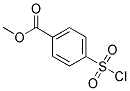 4-CHLOROSULFONYL-BENZOIC ACID METHYL ESTER Struktur