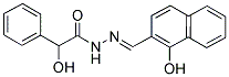 2-HYDROXY-N'-[(1E)-(1-HYDROXY-2-NAPHTHYL)METHYLENE]-2-PHENYLACETOHYDRAZIDE Struktur