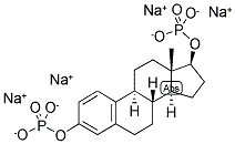 1,3,5(10)-ESTRATRIEN-3,17-BETA-DIOL DIPHOSPHATE, TETRASODIUM SALT Struktur