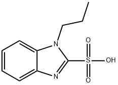 1-PROPYL-1H-BENZIMIDAZOLE-2-SULFONIC ACID Struktur