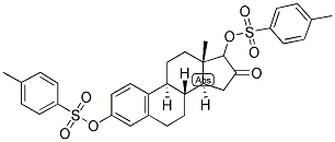 1,3,5(10)-ESTRATRIEN-3,17BETA-DIOL-16-ONE 3,17-DITOSYLATE Struktur