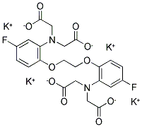 5,5'-DIFLUORO BAPTA, TETRAPOTASSIUM SALT Struktur