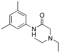 2-DIETHYLAMINOACETO-(3,5-DIMETHYLANILIDE) Struktur