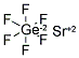 STRONTIUM HEXAFLUOROGERMANATE Struktur