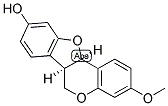 9-HYDROXY-3-METHOXYPTEROCARPIN Struktur