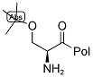 H-SER(TBU)-2-CLTRT RESIN Struktur