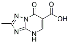 2-METHYL-7-OXO-4,7-DIHYDRO-[1,2,4]TRIAZOLO[1,5-A]PYRIMIDINE-6-CARBOXYLIC ACID Struktur