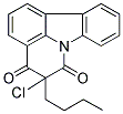 5-BUTYL-5-CHLORO-5,6-DIHYDRO-4H-PYRIDO[3,2,1-JK]CARBAZOLE-4,6-DIONE Struktur