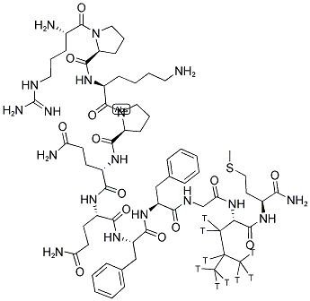 SUBSTANCE P, [LEUCYL-3,4,5,-3H(N)]- Struktur