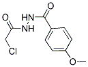 N'-(CHLOROACETYL)-4-METHOXYBENZOHYDRAZIDE Struktur