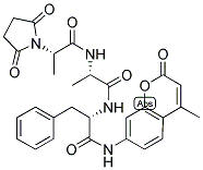 SUCCINYL-ALA-ALA-PHE-7-AMIDO-4-METHYLCOUMARIN Struktur