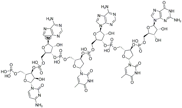 CATATG, 5'-PHOSPHORYLATED Struktur