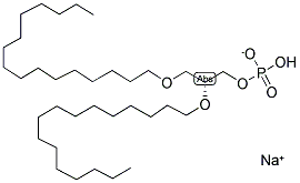 1,2-DI-O-HEXADECYL-SN-GLYCERO-3-PHOSPHATIDIC ACIDS Struktur