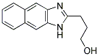 3-(1H-NAPHTHO[2,3-D]IMIDAZOL-2-YL)-PROPAN-1-OL Struktur