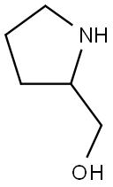 吡啶烷-2-基-甲醇, , 結(jié)構(gòu)式