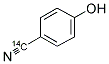 4-CYANOPHENOL, [CYANO-14C] Struktur