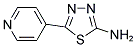 5-PYRIDIN-4-YL-[1,3,4]THIADIAZOL-2-YLAMINE Struktur