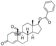 4-ANDROSTEN-17-BETA-OL-3-ONE 19-ALDEHYDE 17-BENZOATE Struktur