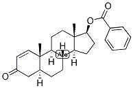 1,(5-ALPHA)-ANDROSTEN-17-BETA-OL-3-ONE BENZOATE Struktur