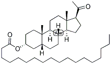 5-BETA-PREGNAN-3-ALPHA-OL-20-ONE STEARATE Struktur