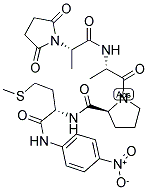 SUCCINYL-ALA-ALA-PRO-MET-P-NITROANILIDE Struktur