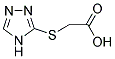 (4 H-[1,2,4]TRIAZOL-3-YLSULFANYL)-ACETIC ACID Struktur