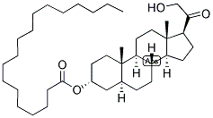 5-ALPHA-PREGNAN-3-ALPHA, 21-DIOL-20-ONE 3-STEARATE Struktur