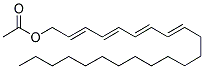 DELTA 7-10-13-16 DOCOSATETRAENYL ACETATE Struktur