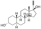 5-ALPHA-ESTRAN-17-ALPHA-ETHYNYL-3-ALPHA, 17-BETA-DIOL Struktur