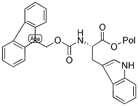 FMOC-L-TRP-PEG-PS Struktur