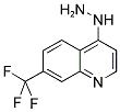 4-HYDRAZINO 7-TRIFLUOROMETHYL-QUINOLINE Struktur