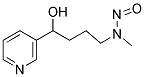 4-(METHYLNITROSAMINO)-1-(3-PYRIDYL)-1-BUTANOL Struktur