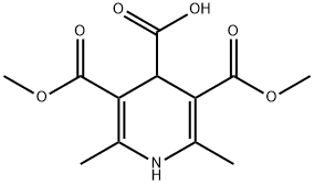 2,6-DIMETHYL-1,4-DIHYDRO-PYRIDINE-3,4,5-TRICARBOXYLIC ACID 3,5-DIMETHYL ESTER Struktur