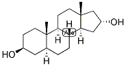 5-ALPHA-ANDROSTAN-3-BETA, 16-ALPHA-DIOL Struktur